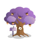 PurpleOakTree
