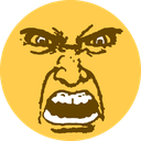 displeased Discord sticker from {рп}~ДуРкА~{рп}