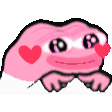 PepePinkLove Discord Emoji