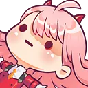 zerotwo_leavemealone Discord Emoji
