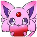 Espeon_love