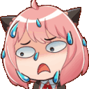Sxf Anya Sweat Discord Emoji
