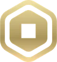 Robux 2019 Logo Gold Robux_2019_Logo_gold Discord Emoji