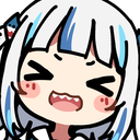 GuraHAHA Discord sticker - Anime Sekai