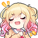 Saki_hehe Discord sticker from Anime Sekai