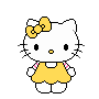 HELLOKITTY_yellow Discord Emoji