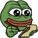 PepeTakingNotes