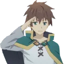 Kazuma Salut Discord Emoji