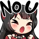 Cmy Nya No U Discord Emoji