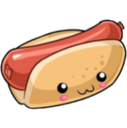 hotdog custom emote from AdVenture Capitalist