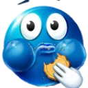 Blue Cookie Discord Emoji