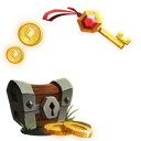 TreasureandKeyRed