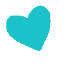 cyan_dripping_heart