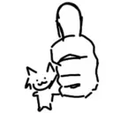 thumbsupcat