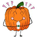 1 Dancing Pumpkin Small Discord Emoji