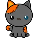 Halloween Cat Discord Emoji