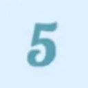 Blue 5 Discord Emoji