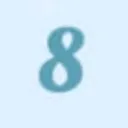 Blue 8 Discord Emoji