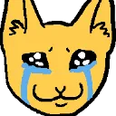 Cry Cat cry_cat Discord Emoji