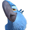 BluSmug Discord emoji