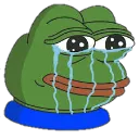 Pepe Cry pepe_cry Discord Emoji