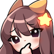 AnnyThink custom emote from Anime Sekai