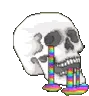 rainbowmeltskull rainbowmeltskull