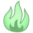 flame custom emote from Aleo Network Foundation
