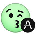 kiss custom emote from Aleo Network Foundation