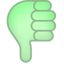 thumbsdown Discord sticker | Aleo Network Foundation