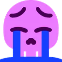 3617sobbingpurpleskull Discord Emoji