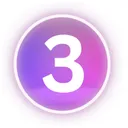 Neon_number_3