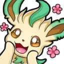 LeafeonPoggers Discord Emoji