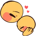 Forehead Kiss Discord Emoji