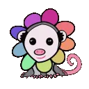 BB_RainbowFlowerPossum