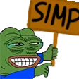 Pepe Simp pepesimp Discord Emoji