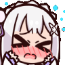 EmiliaBlush Discord emoji