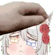 Mashiro_touching