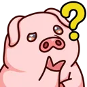 Pig_Butareba_think
