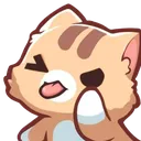 Nekocat Grimace Discord Emoji