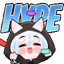 Shiro Hype Discord Emoji