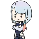 cyber_blue_lucy_arm_cross Discord Emoji
