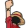Luffy_HandRaised