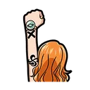 Nami_HandRaise