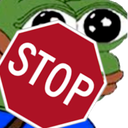 PeepoStop custom emote from Phasmophobia Germany