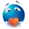 Blue Love Discord Emoji