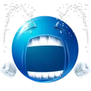 Blue Cry blue_cry Discord Emoji