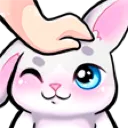 bunni_headpat Discord Emoji