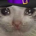 HalloweenSadCat Discord Emoji