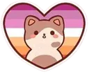 HLesbianCat Discord Emoji